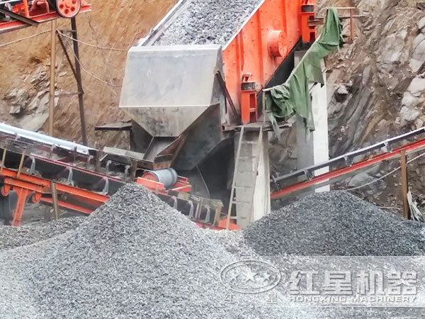 河卵石破碎生產線現場圖片3 河卵石破碎生產線現場圖片3