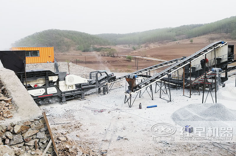 沙特阿拉伯青石破碎項目現場 沙特阿拉伯青石破碎項目現場