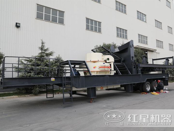 VSI沖擊式小型制砂碎石機，產量高，稀油自潤滑