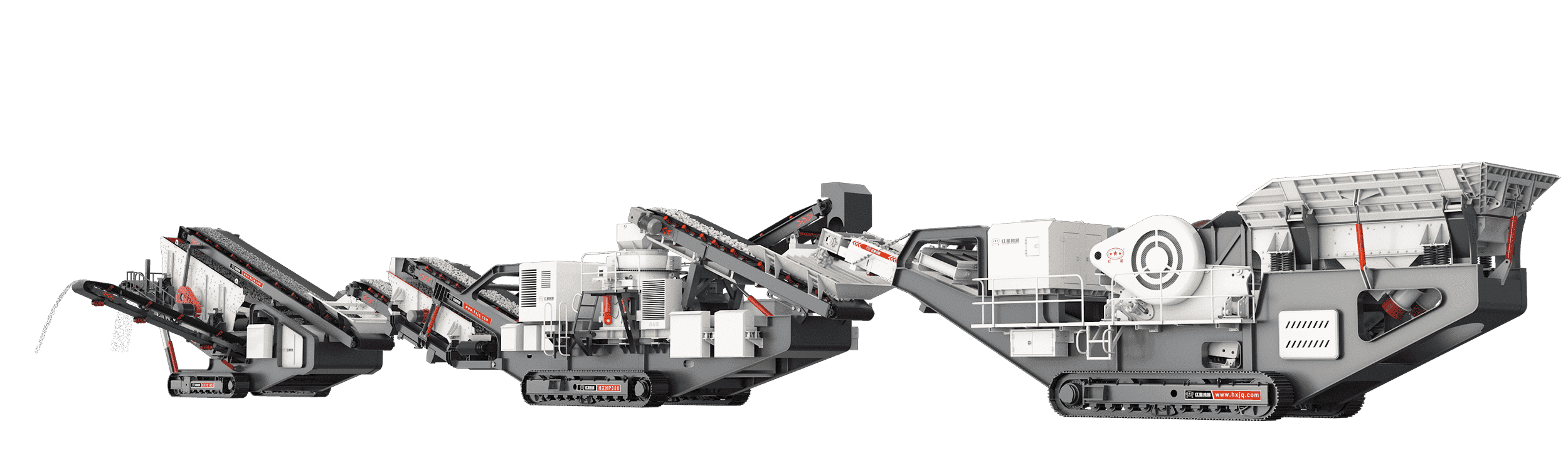 鄂破+圓錐+振動篩，一個遙控操作所有 style=width:720px; 