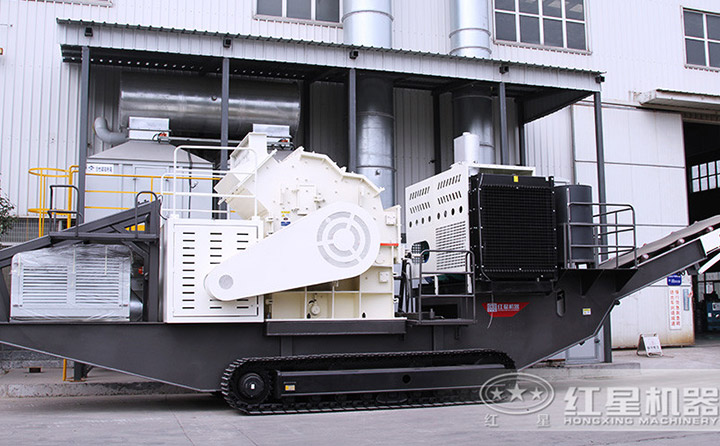 大中型履帶移動細碎篩分一體機