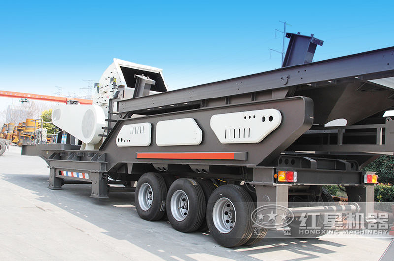 大型移動粉煤機隨地移動，轉場方便