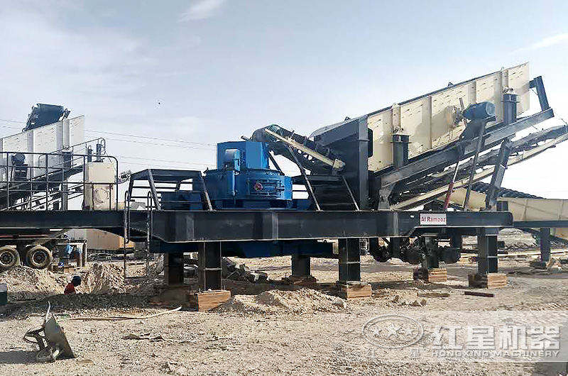 移動石子沖擊式制砂機現場 移動石子沖擊式制砂機現場