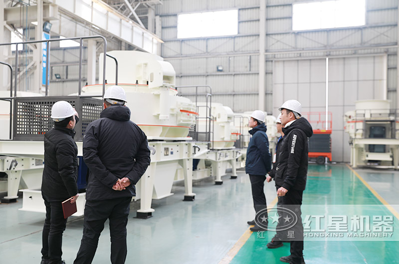 用戶到場參觀,真實感受制砂效果 用戶到場參觀,真實感受制砂效果