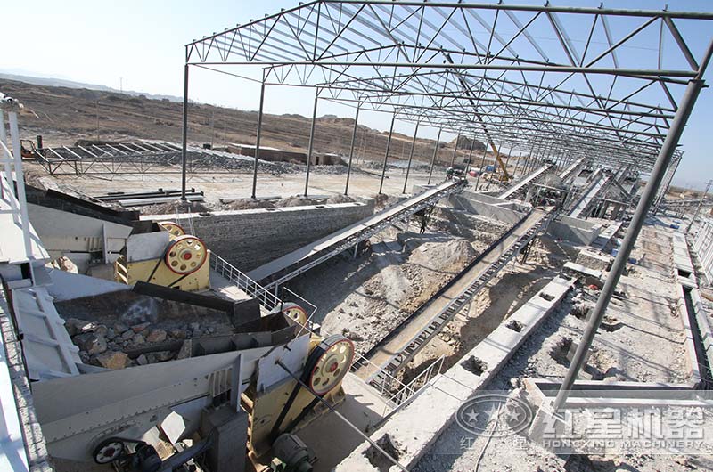 河北客戶大塊石破碎生產(chǎn)線 河北客戶大塊石破碎生產(chǎn)線