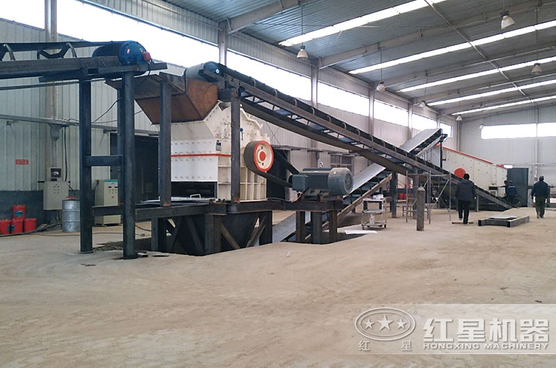 江蘇客戶細碎機工作現場圖片 江蘇客戶細碎機工作現場圖片