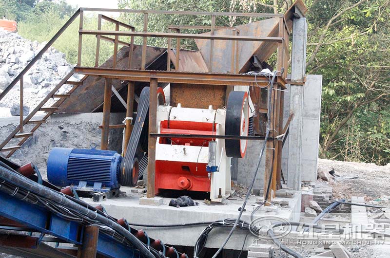 河南新鄉砂石料生產線現場 河南新鄉砂石料生產線現場