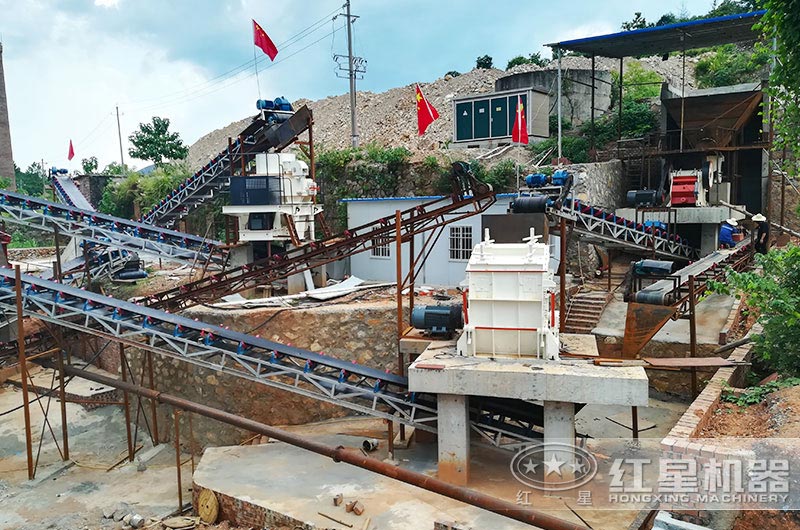 機(jī)械沙生產(chǎn)現(xiàn)場實拍圖 機(jī)械沙生產(chǎn)現(xiàn)場實拍圖