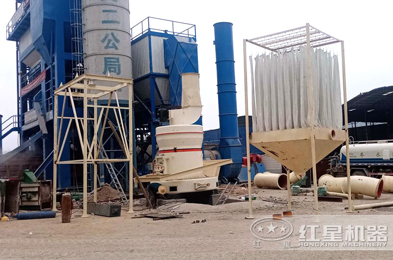 石膏粉生產現場圖片 石膏粉生產現場圖片