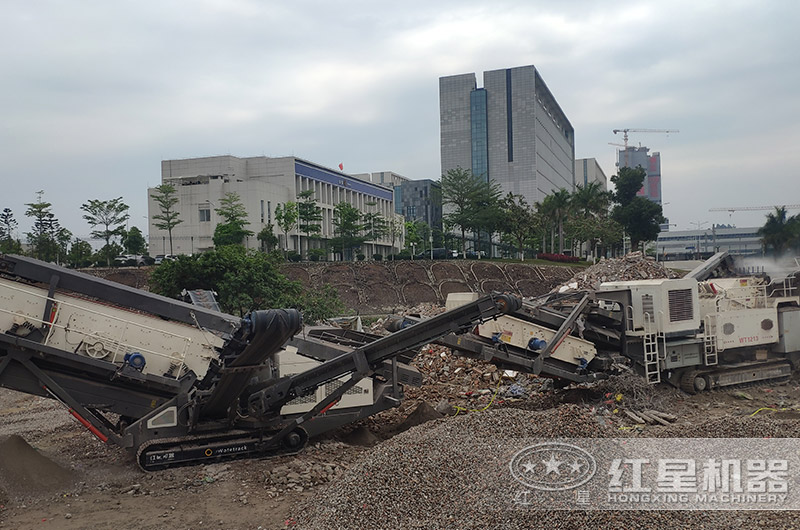 湖南長沙移動破碎機現(xiàn)場 湖南長沙移動破碎機現(xiàn)場