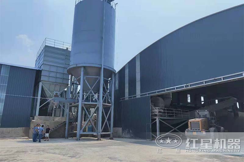 一期項目砂石廠廠區一角實拍 一期項目砂石廠廠區一角實拍