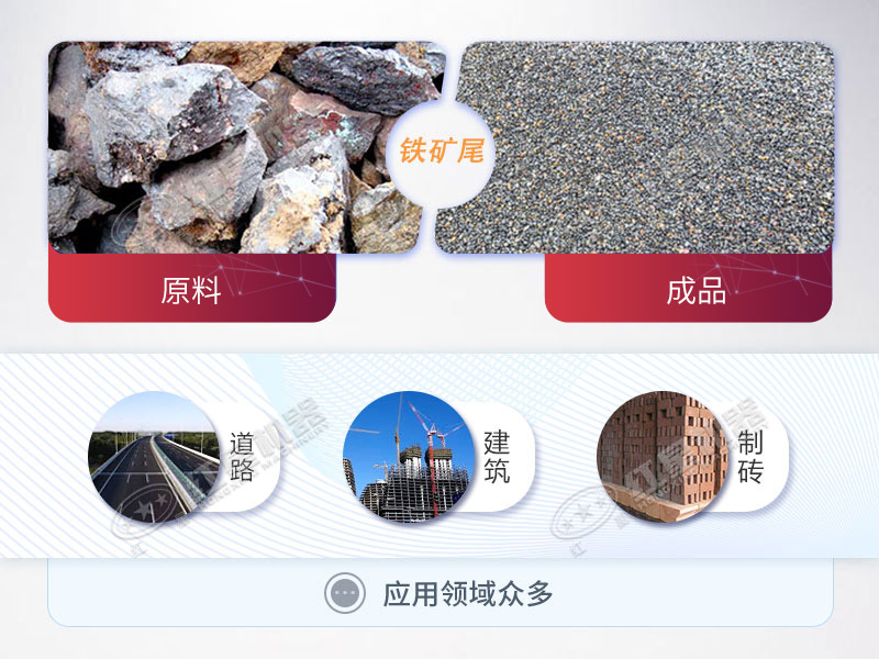鐵礦尾砂經處理后應用廣泛 鐵礦尾砂經處理后應用廣泛