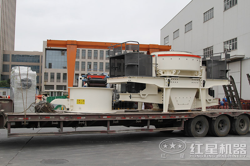 時產150噸制砂機裝車發貨現場